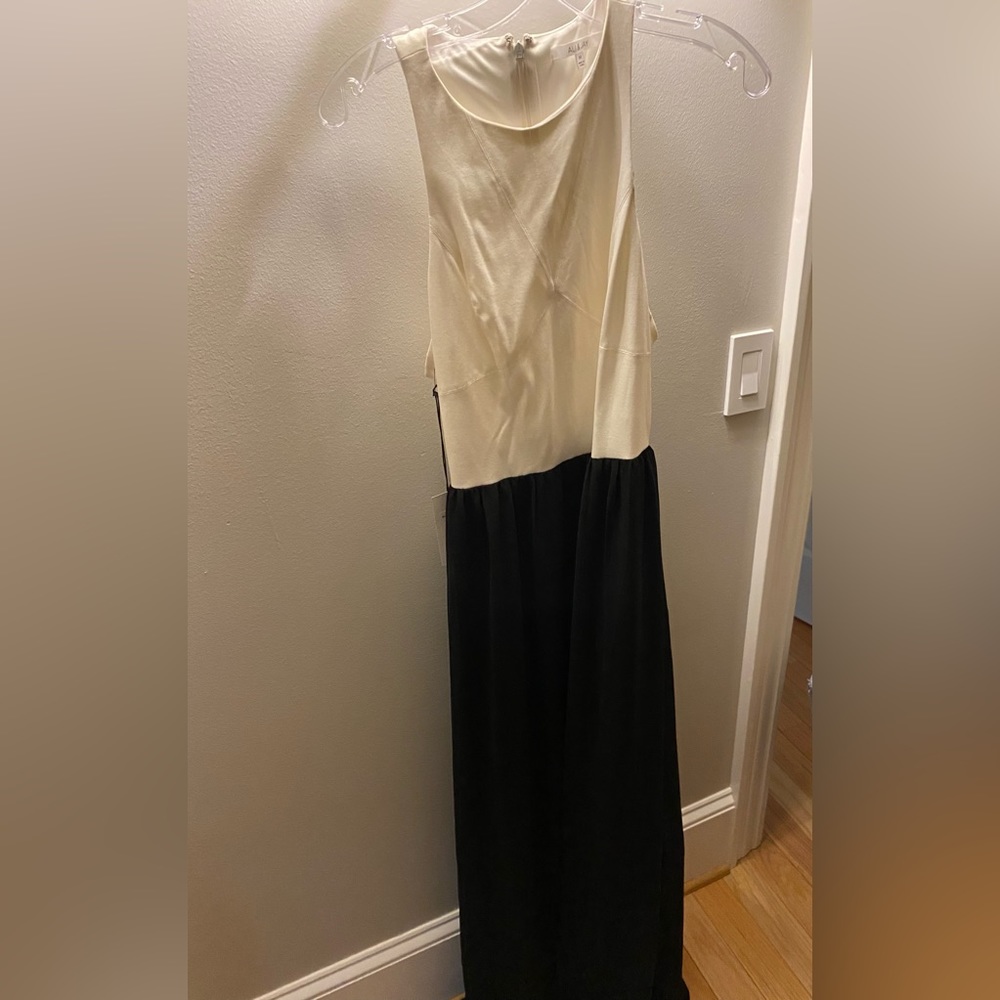 Ali & Jay two-tone maxi dress.